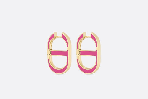 18K Dior 30 Montaigne Rani Pink Earrings