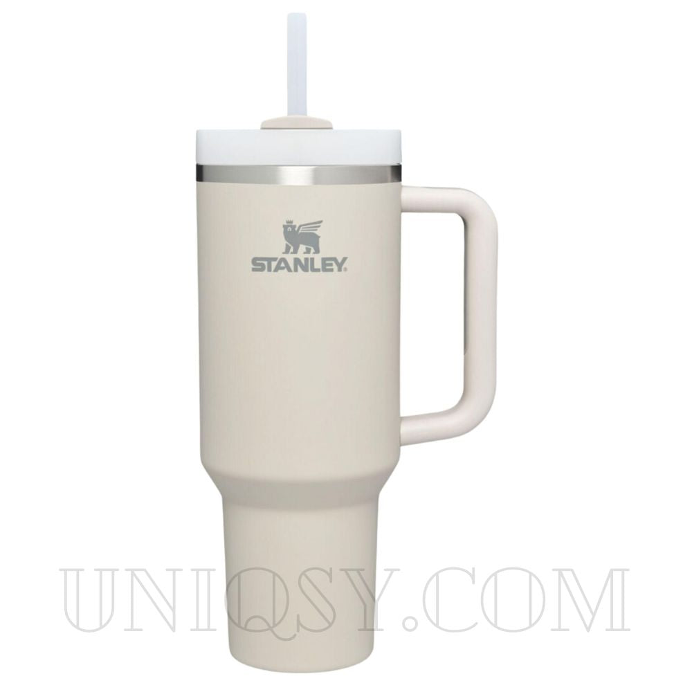 Stanley 40 OZ Tumbler Cup with Handle and Straw - Stainless Steel 1.1L