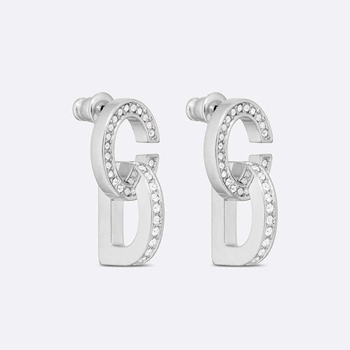 18K Dior Lock Earrings