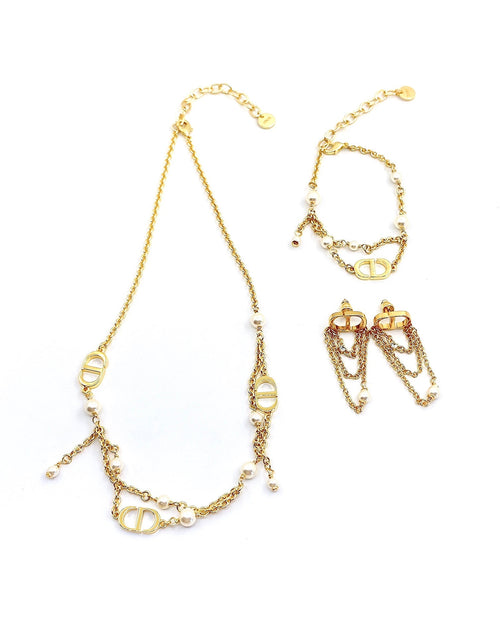 18K Dior Pearl Necklace