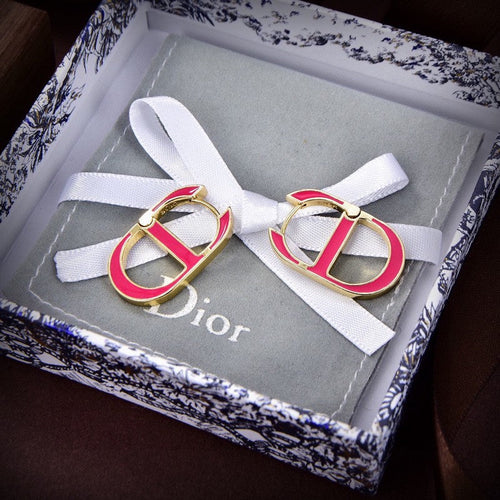 18K Dior 30 Montaigne Pink Earring
