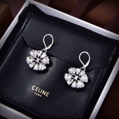 18K Celine Daisy Earrings