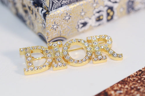 18K Dior Diamonds Brooch