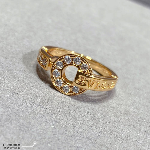 18K BVLGARI Diamond Ring