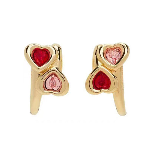 18K BVLGARI Crystals Earrings