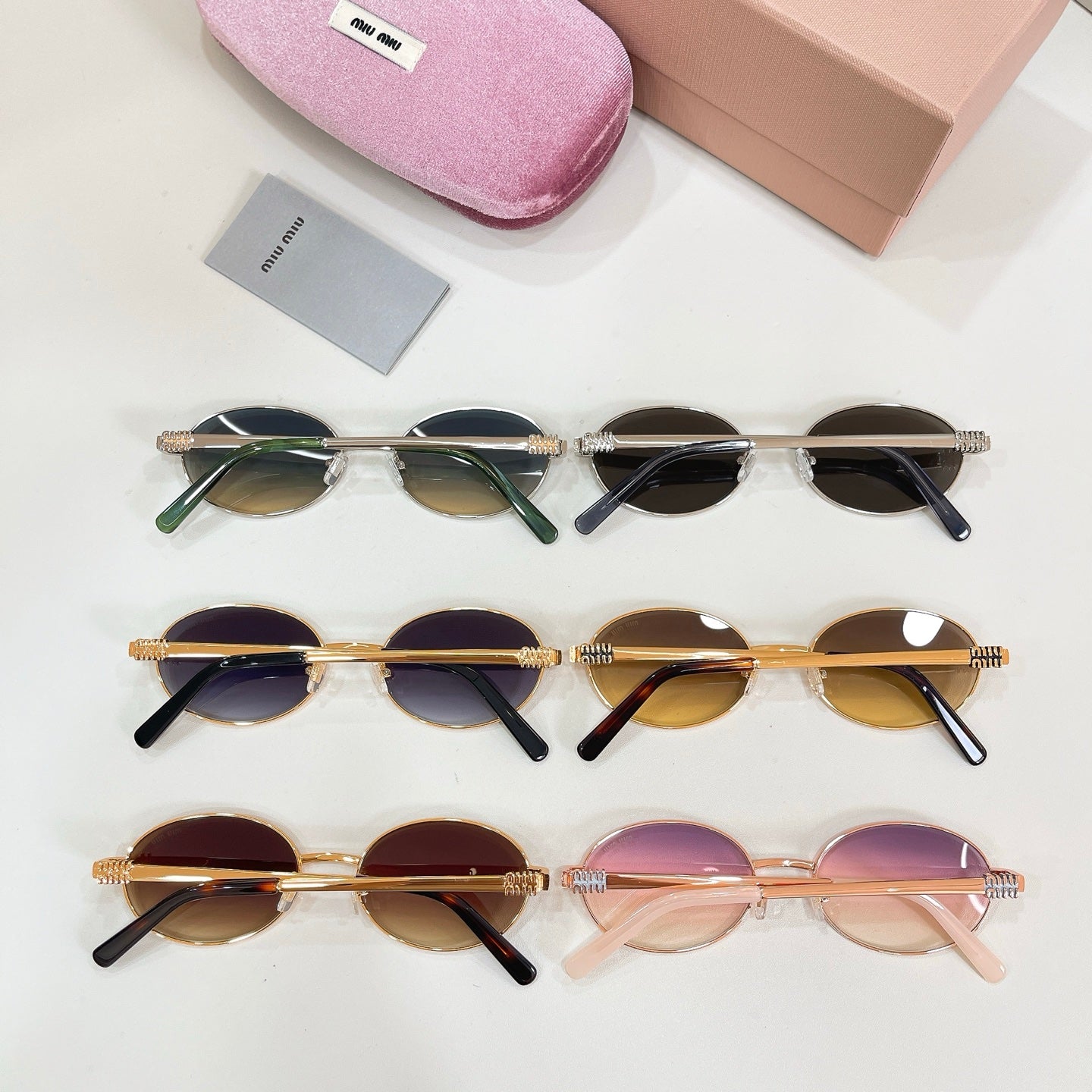 MIUMIU メガネ　サングラス　リムレスメガネ MiuMiu Sunglasses-MU 2138 – Maison Luxe Jewelry